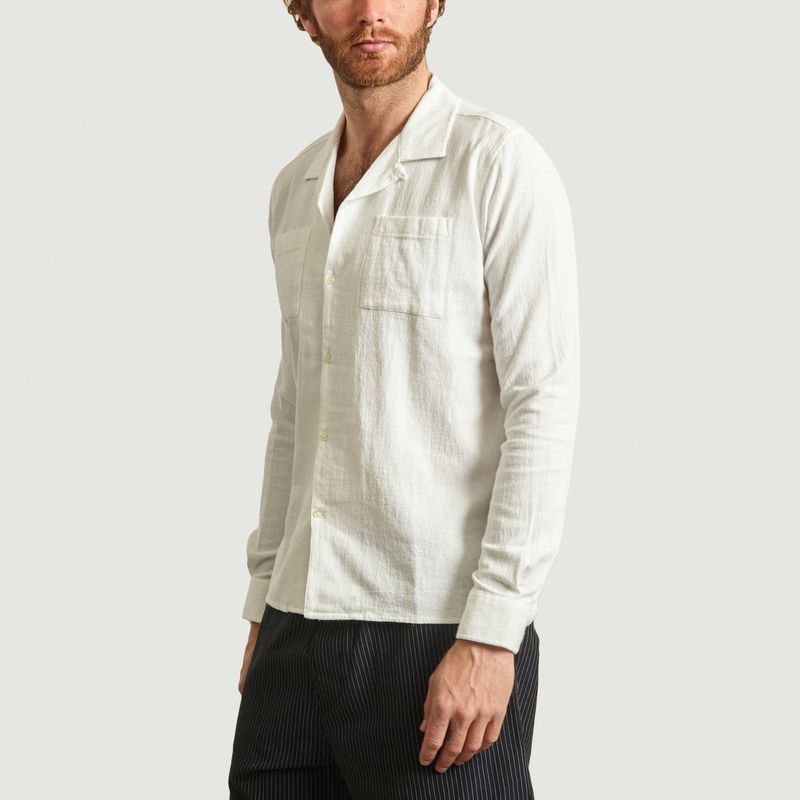 Chemise Wave en Lin et en Coton - KCA