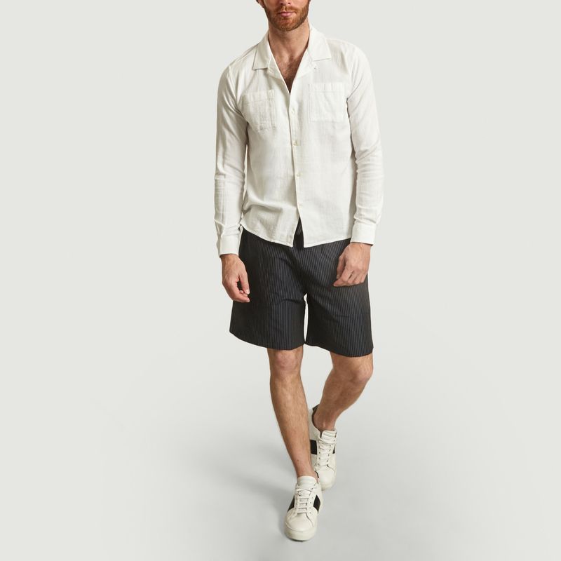 Chemise Wave en Lin et en Coton - KCA