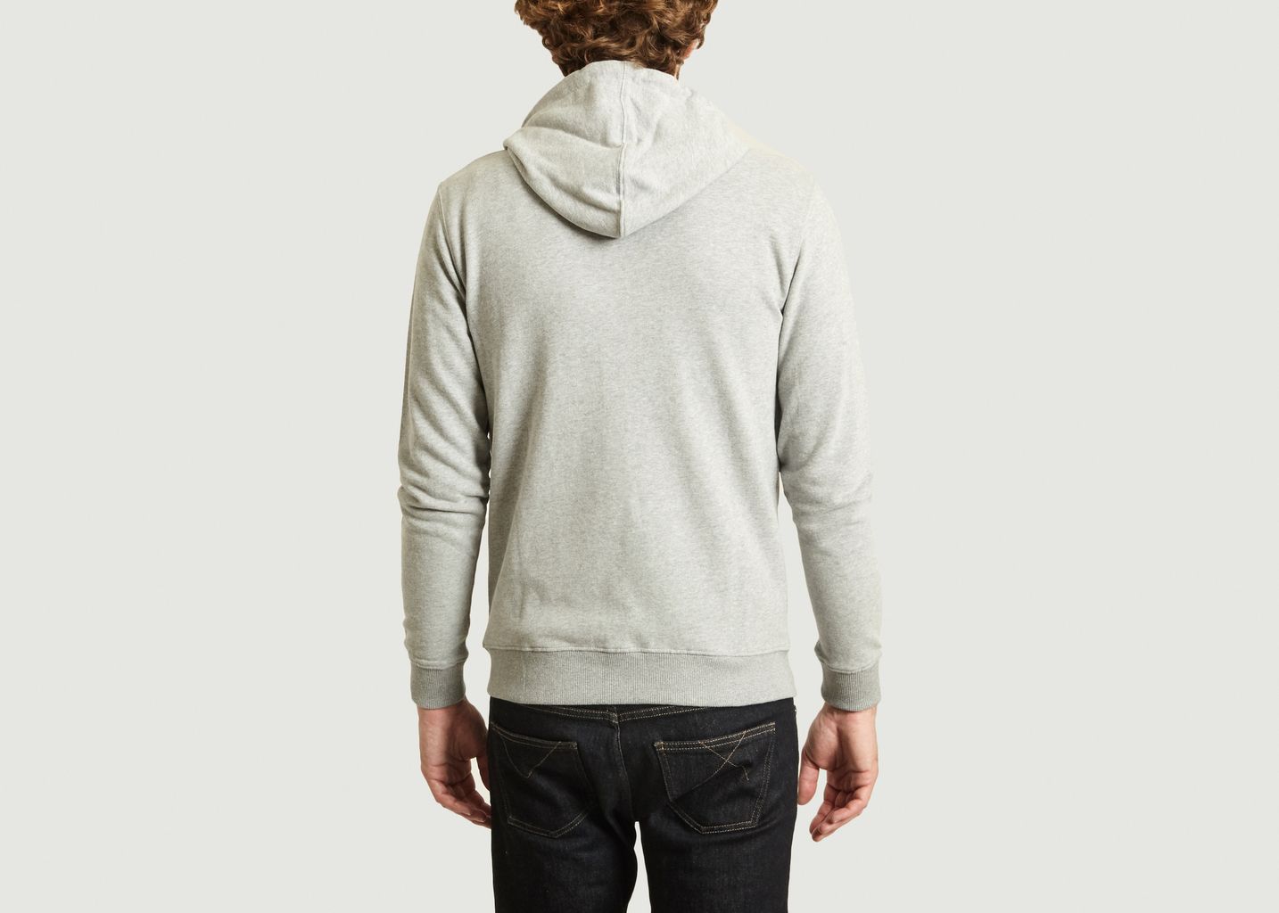 Elm organic cotton zipped hoodie - KCA