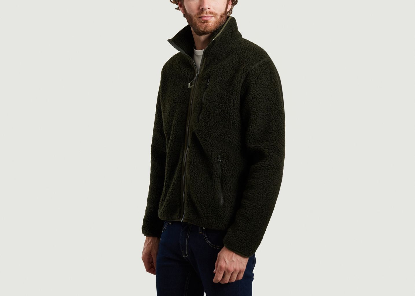 Sweatshirt zippé en polaire Elm - KCA