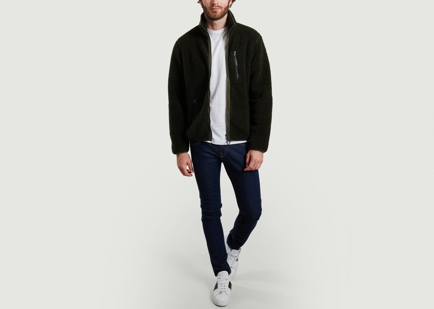 Sweatshirt zippé en polaire Elm - KCA