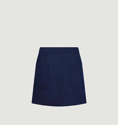 Suki mini skirt in organic cotton