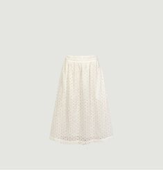 Jupe midi Nami en coton biologique