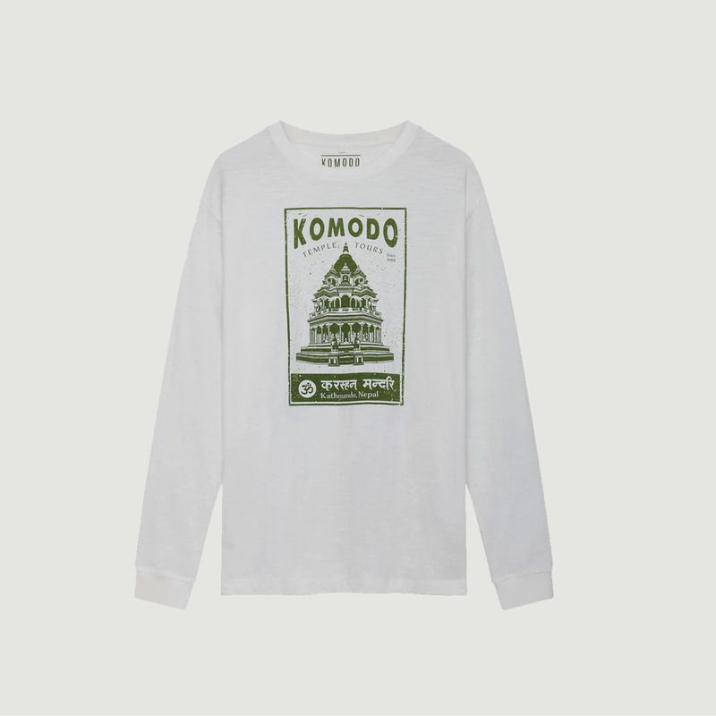 Dunbar Temple - T-shirt en coton biologique GOTS - komodo