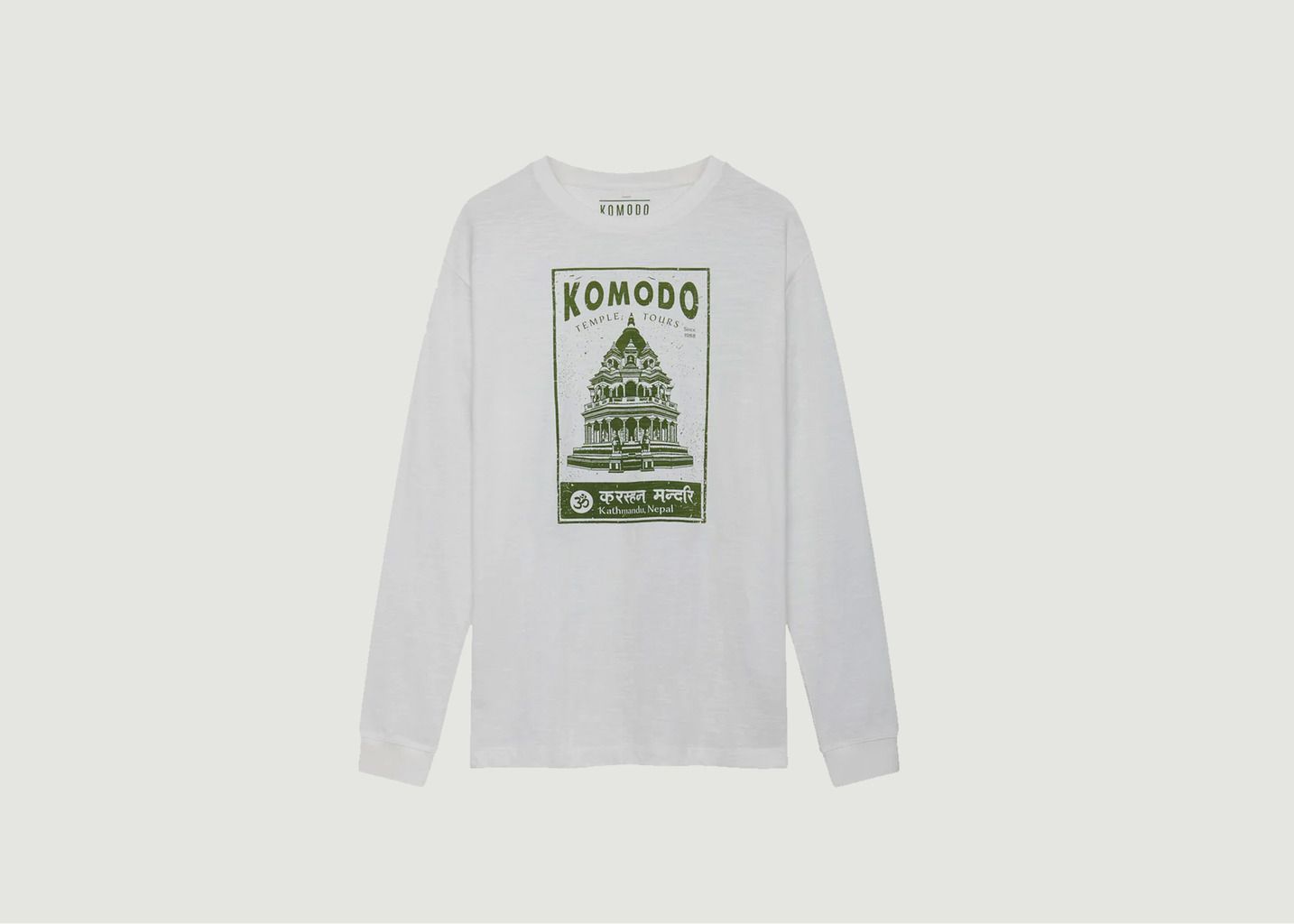 Dunbar Temple - T-shirt en coton biologique GOTS - komodo
