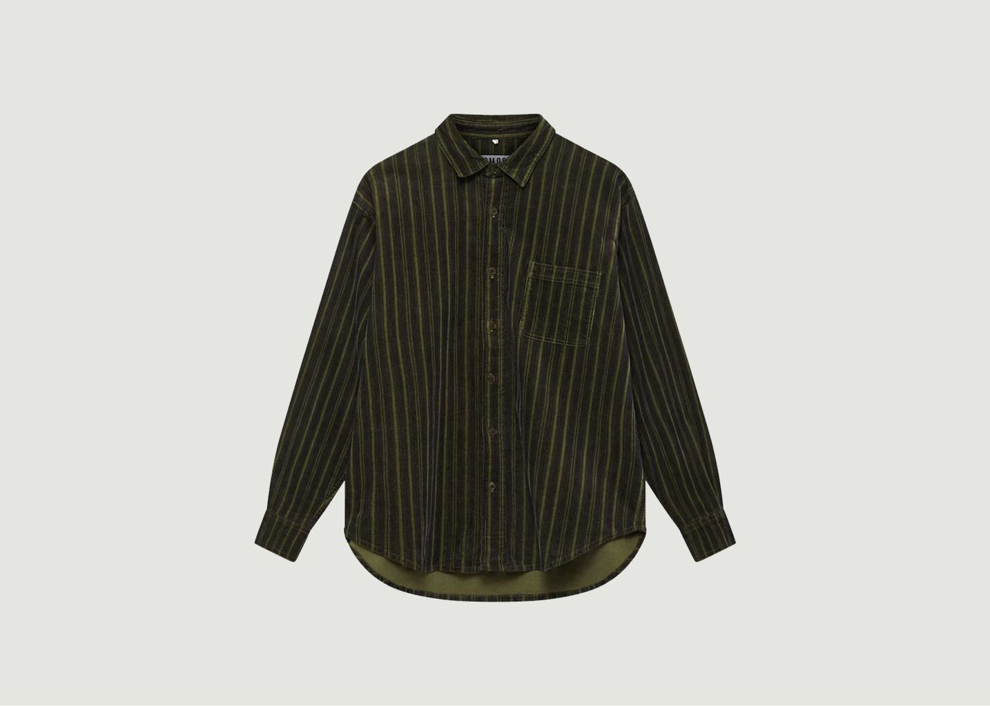 Jax - Organic Cotton Cord Shirt - komodo