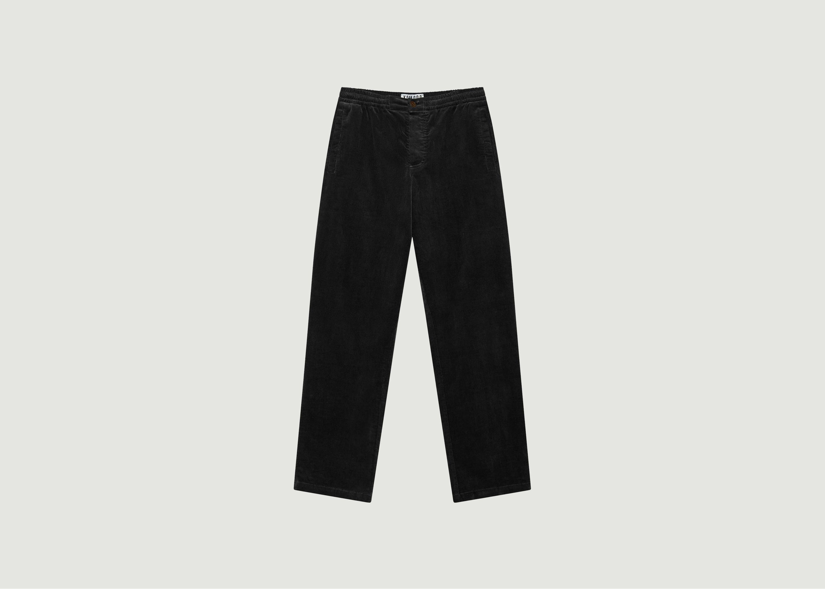Andro • Pantalon en velours côtelé de Coton Bio - komodo
