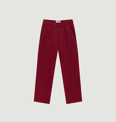 Bowie - Loose Fit Organic Cotton Twill Trouser
