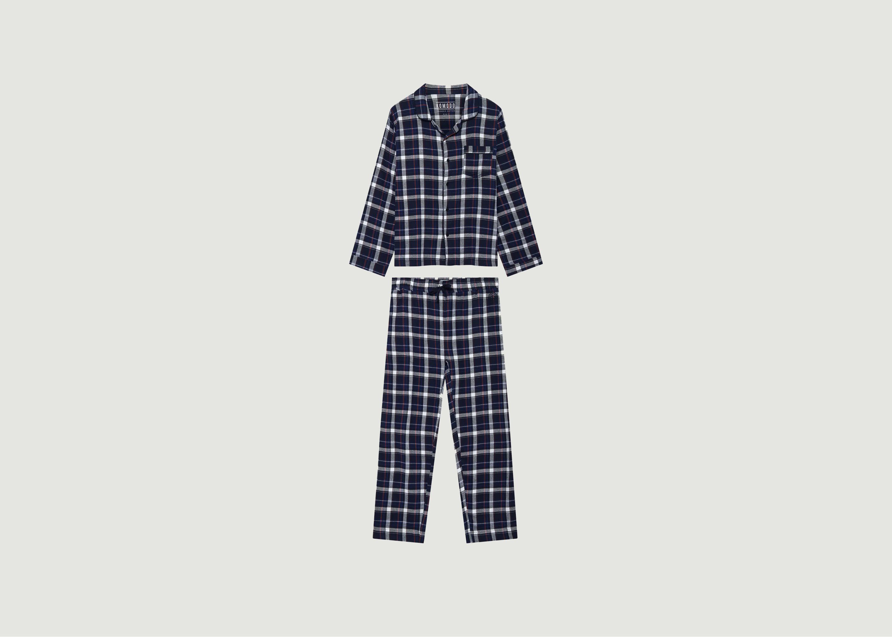 Jim Jam - Organic Cotton Pyjama Set - komodo