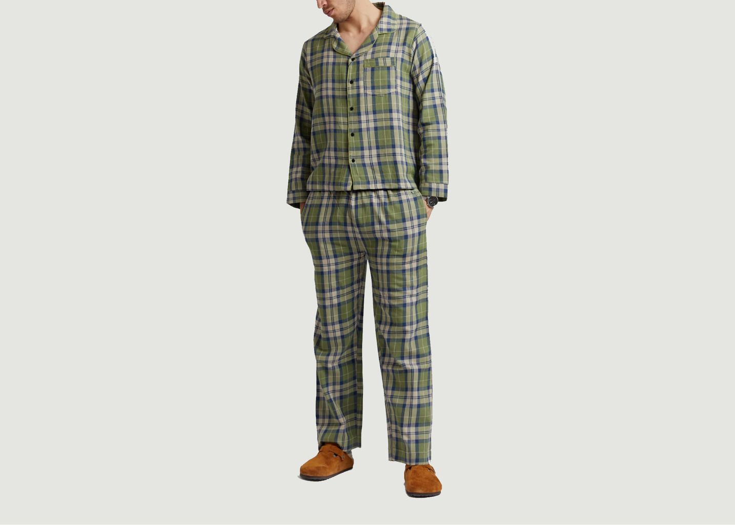 Jim Jam – Pyjama-Set aus Bio-Baumwolle - komodo