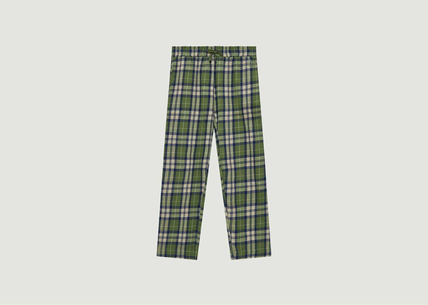 Jim Jam - Organic Cotton Pyjama Bottoms Green komodo