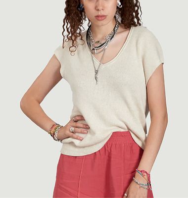 Polly top in organic cotton