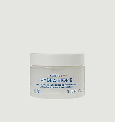 Masque visage hydra-biome yaourt grec et probiotiques 