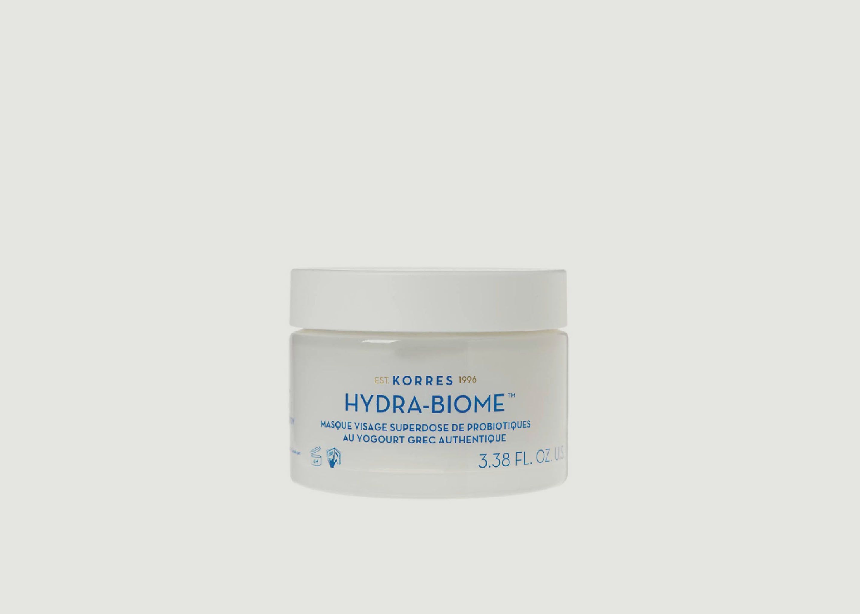Masque visage hydra-biome yaourt grec et probiotiques  - Korres