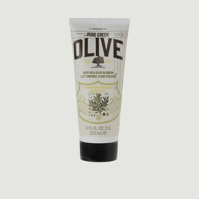 Lait corps olive et fleur d'olivier de 200ml - Korres