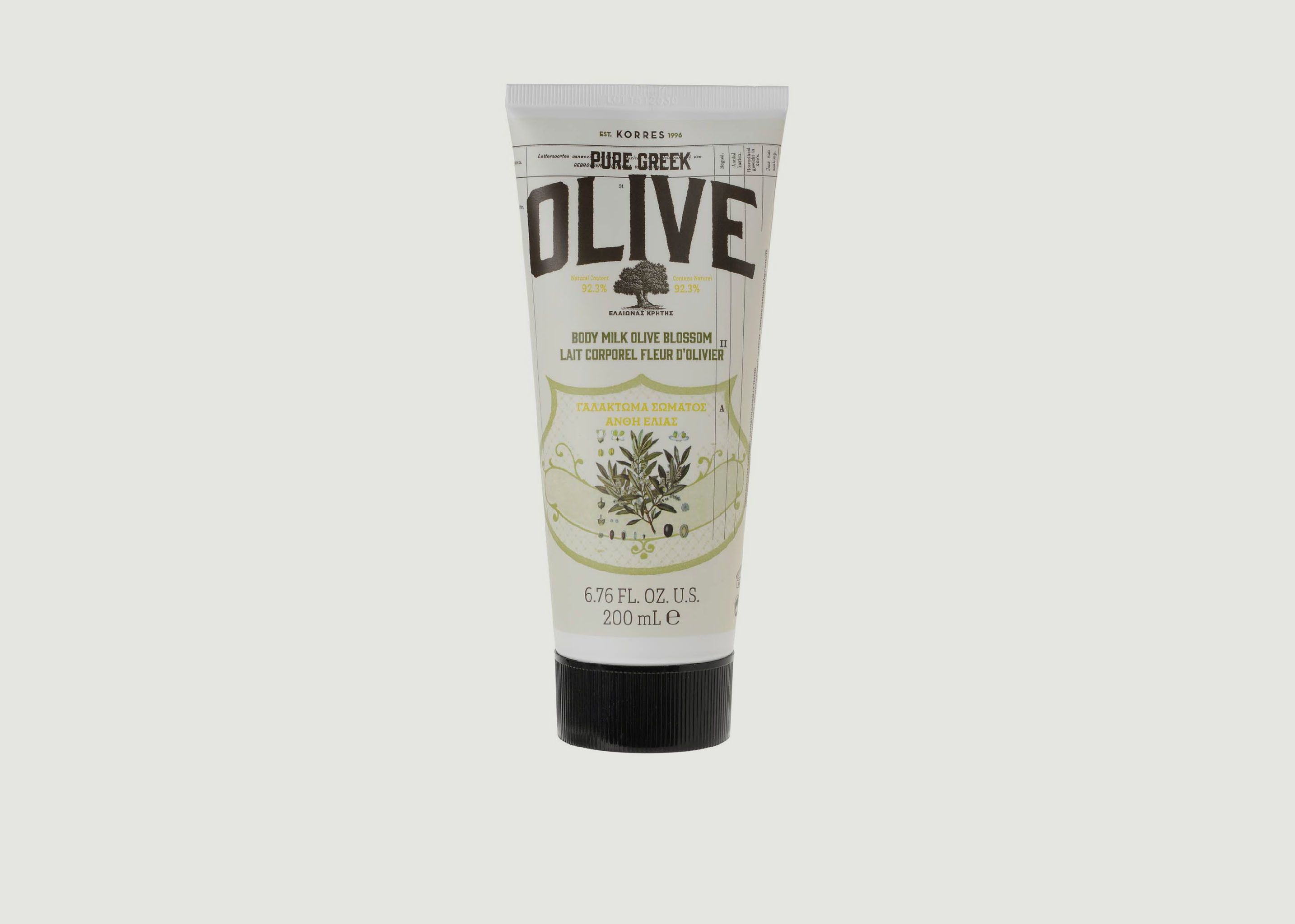 Olive and olive flower body milk 200ml - Korres