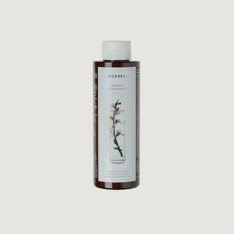 Shampoo for dry and damaged hair - almonds - Korres