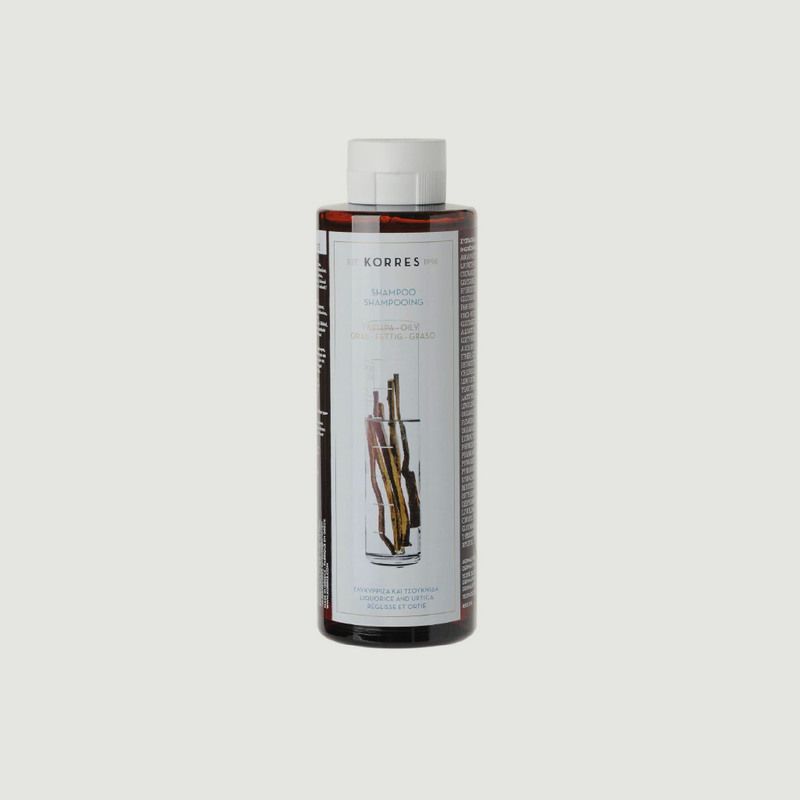 Shampooing cheveux gras - réglisse & ortie  250ml - Korres