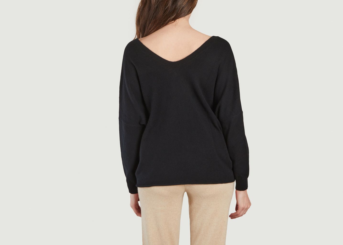 Oversized cashmere sweater Pietra - Kujten