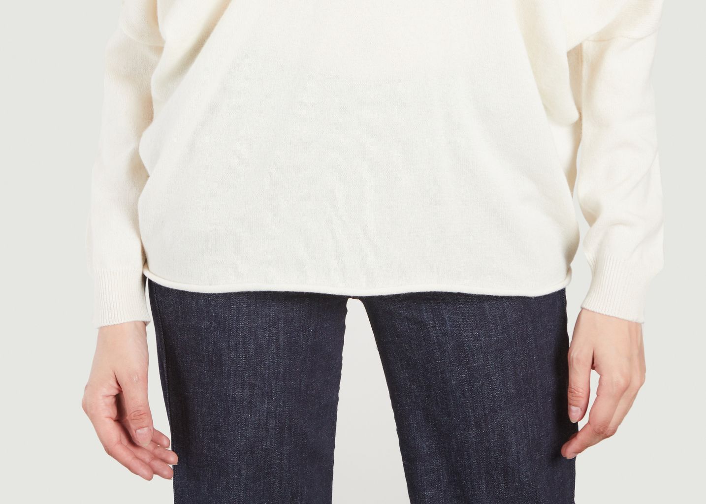 Oversized cashmere sweater Pietra - Kujten