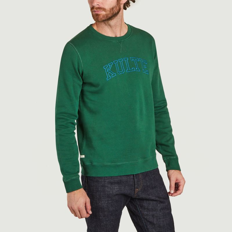 Corpo Athletic logo organic cotton sweatshirt - Kulte