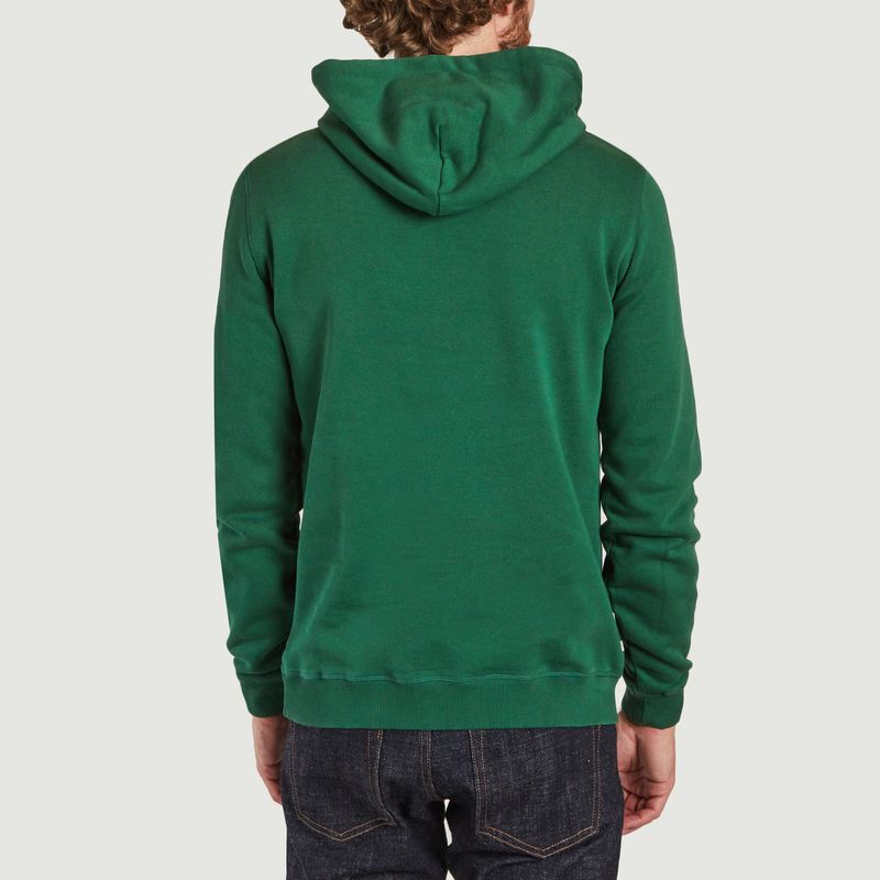 Hiking printed organic cotton hoodie - Kulte