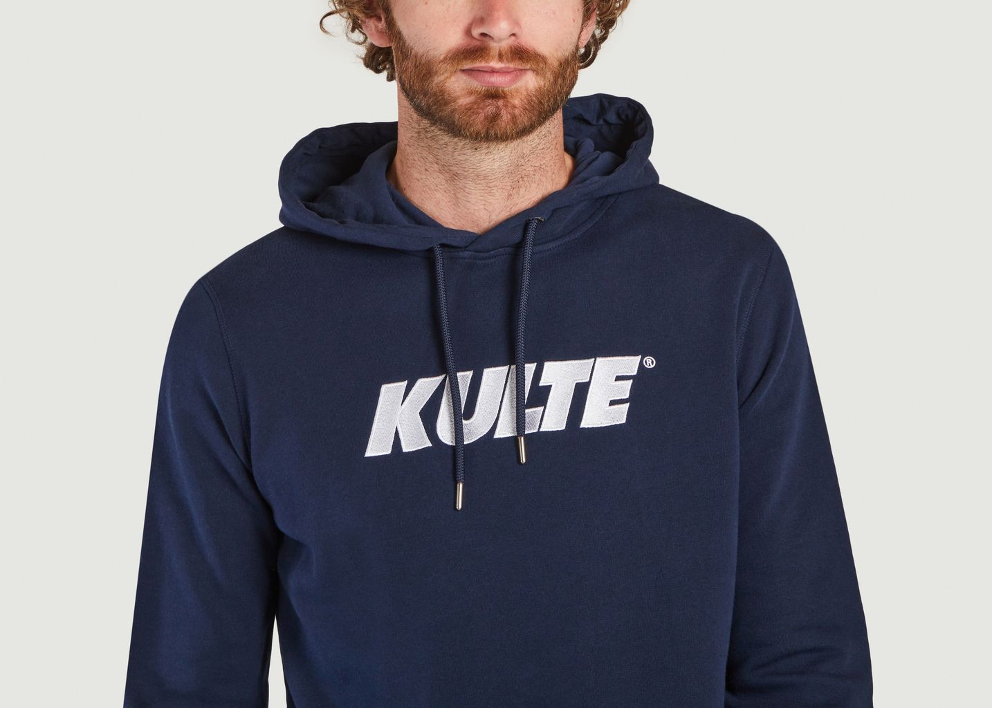 Corpo Italic organic cotton logo hoodie - Kulte