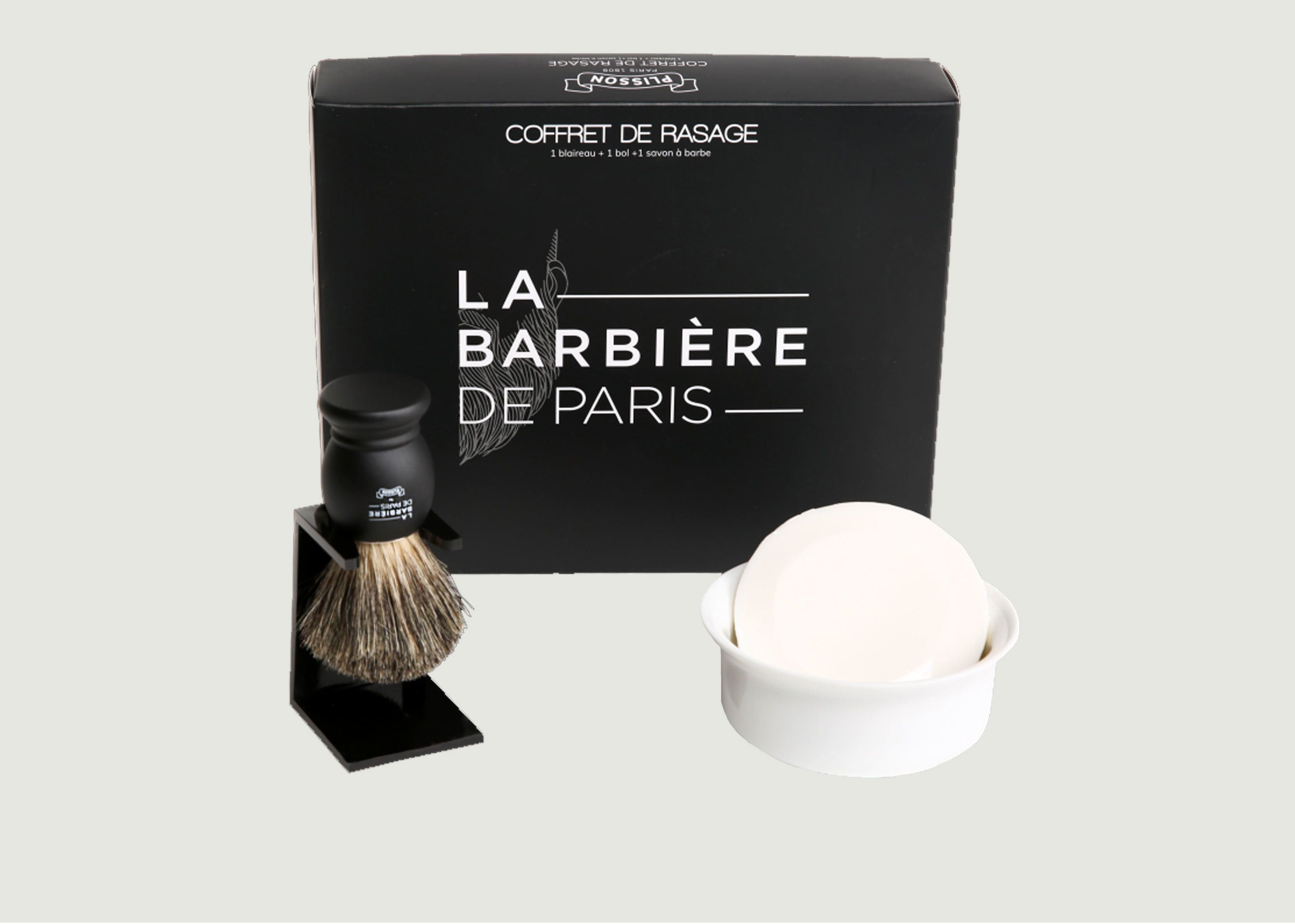 Shaving set x Maison Plisson - La Barbière de Paris