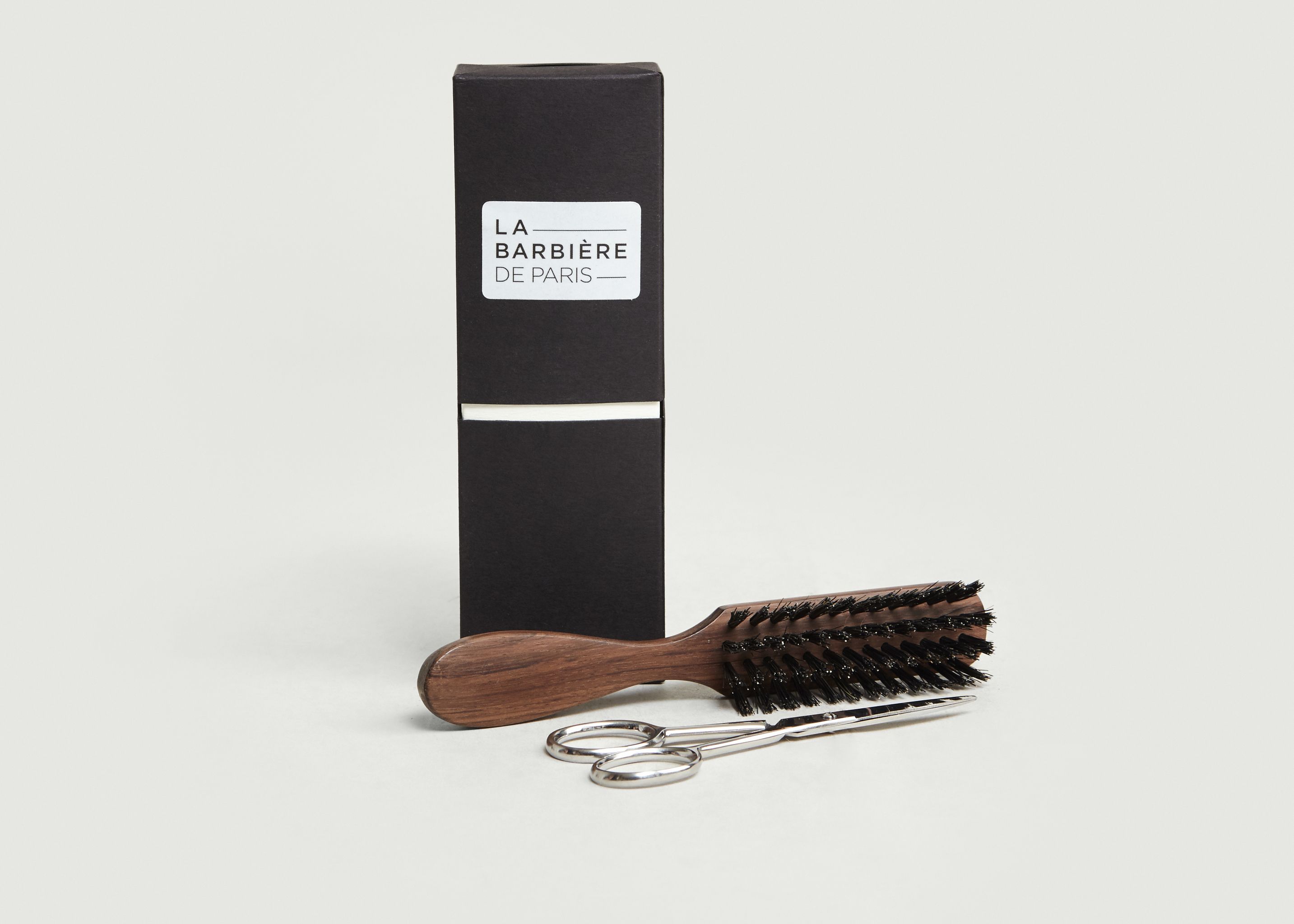 Scissors & Brush Grooming Kit - La Barbière de Paris