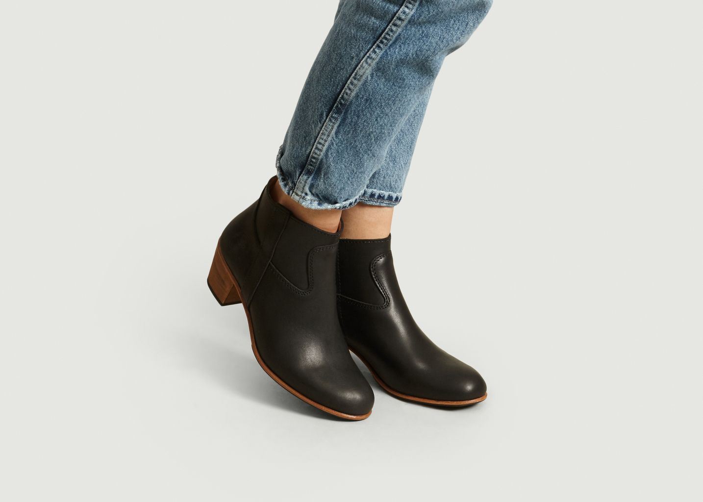 Bottines Gil en cuir de veau - La Botte Gardiane