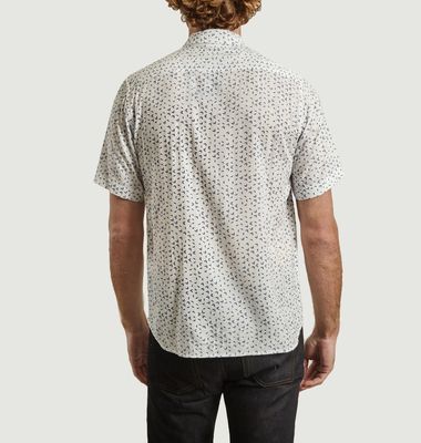 Printed voile shirt