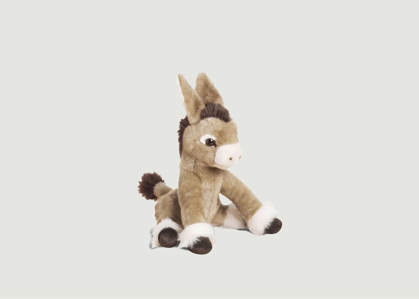 My plush donkey Gaston - La Pelucherie
