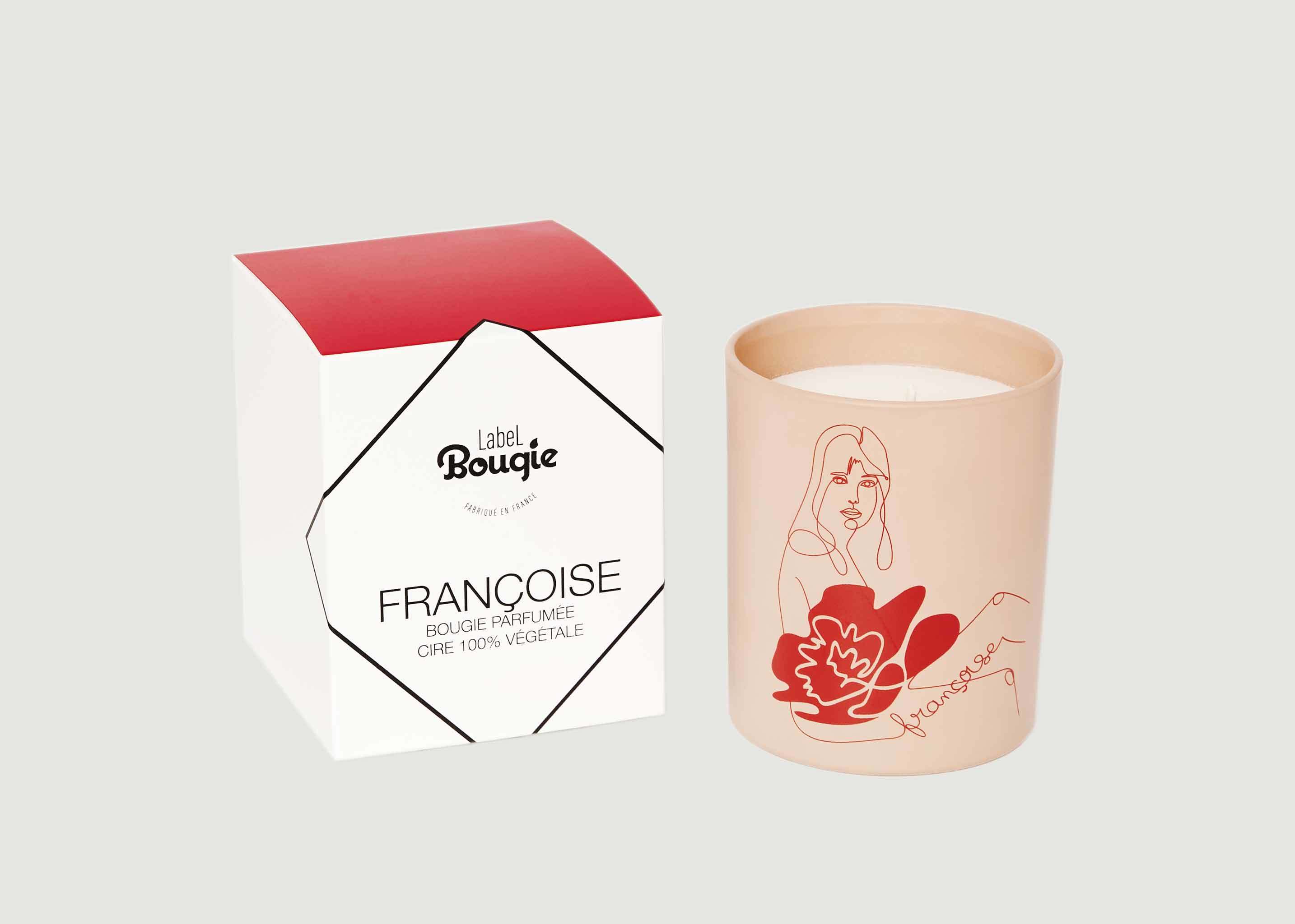 Les Amusées Françoise Candle - Label Bougie