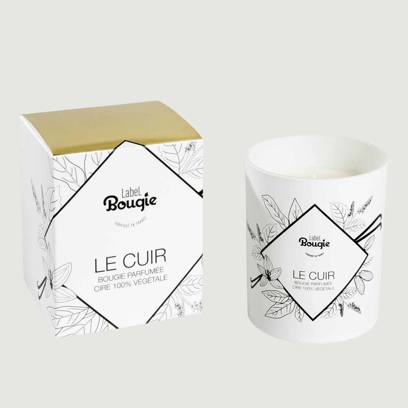 Le Cuir Candle - Label Bougie