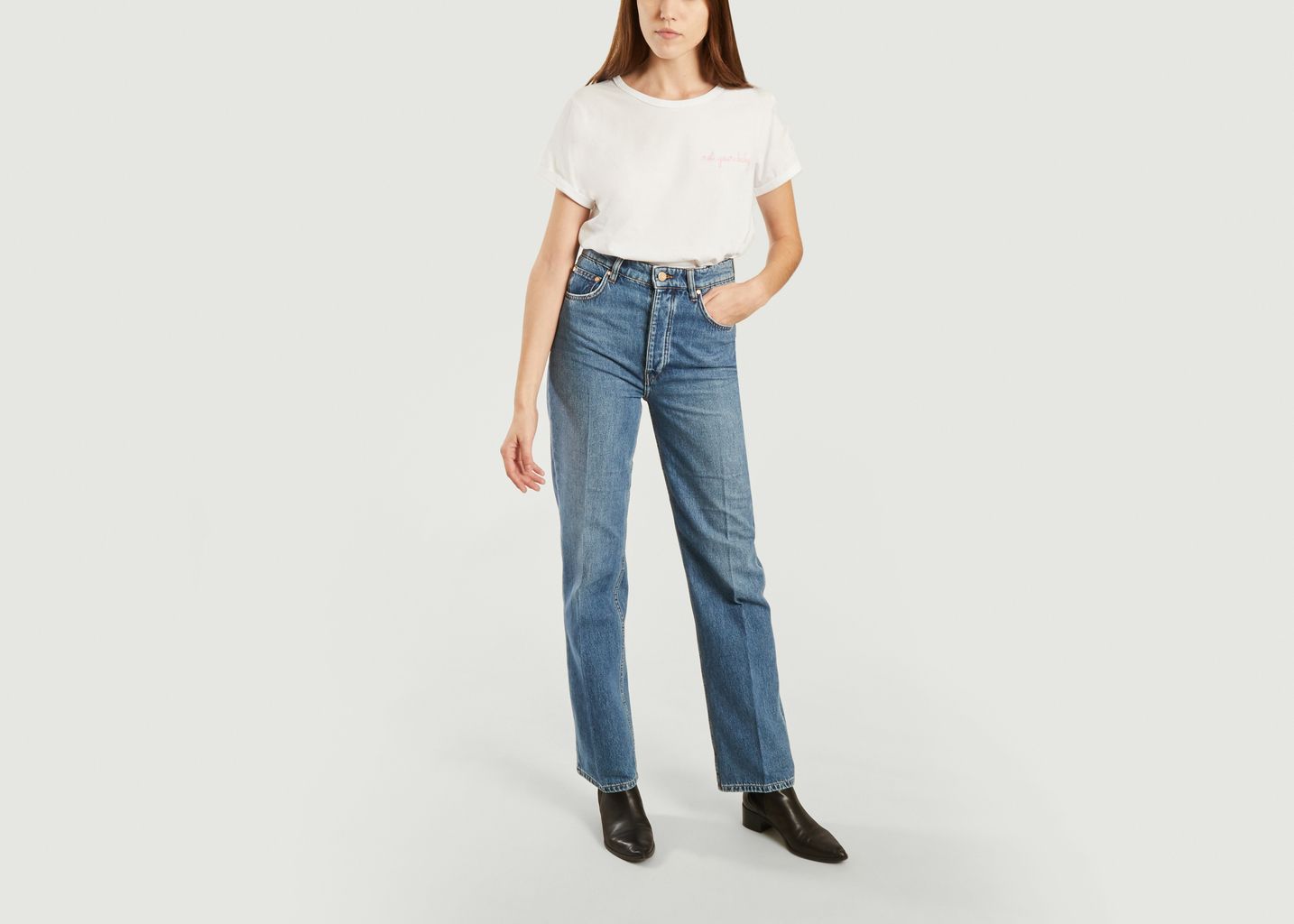 T-shirt brodé Not your baby - Maison Labiche