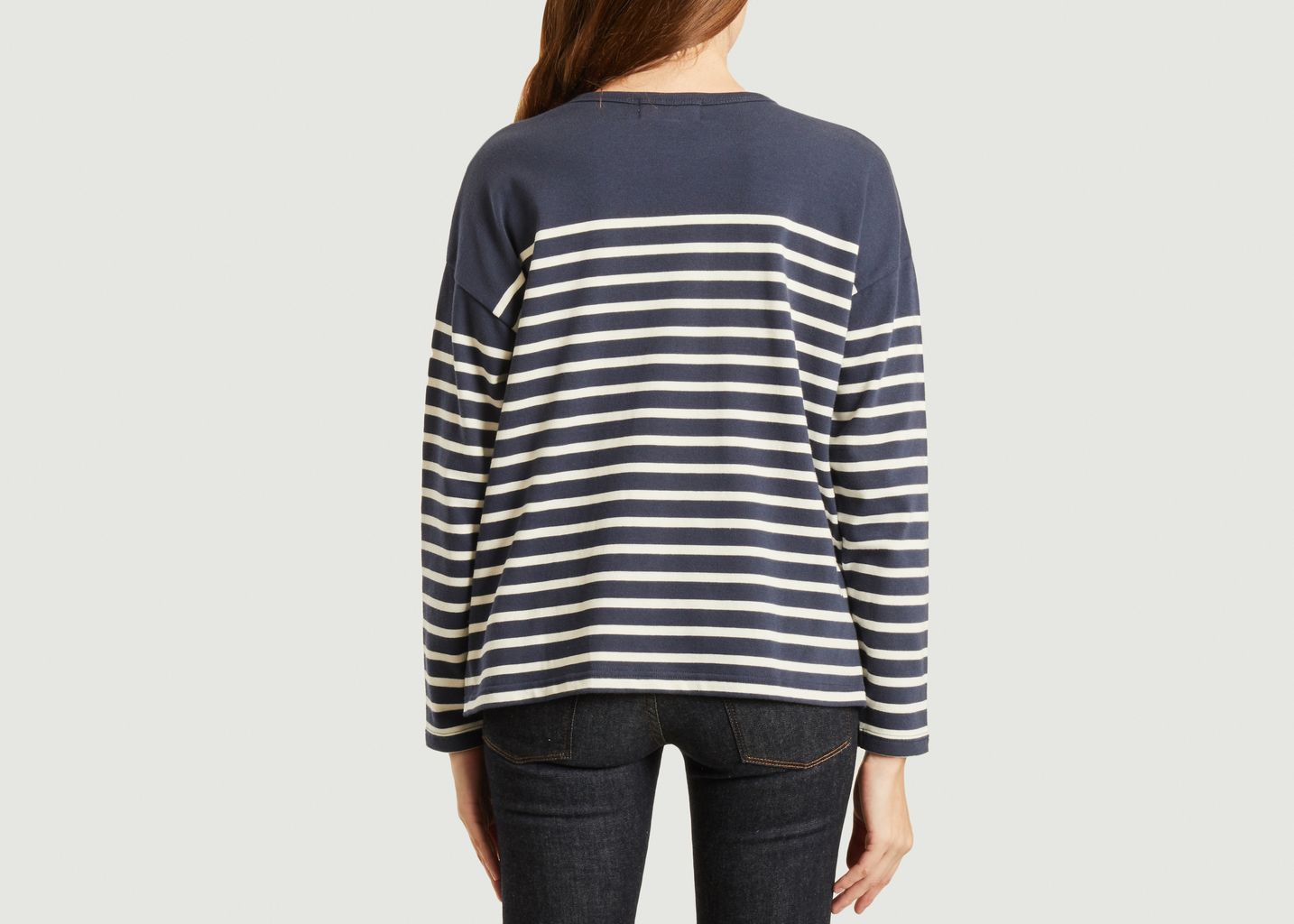 Marinière Brodée Cool Bonjour - Maison Labiche