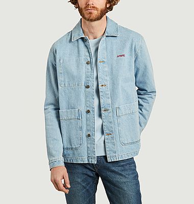 denim worker jacket