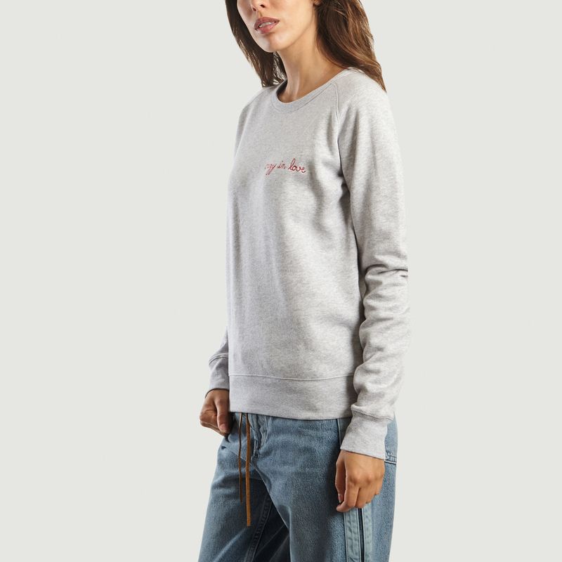Sweatshirt Crazy in Love - Maison Labiche