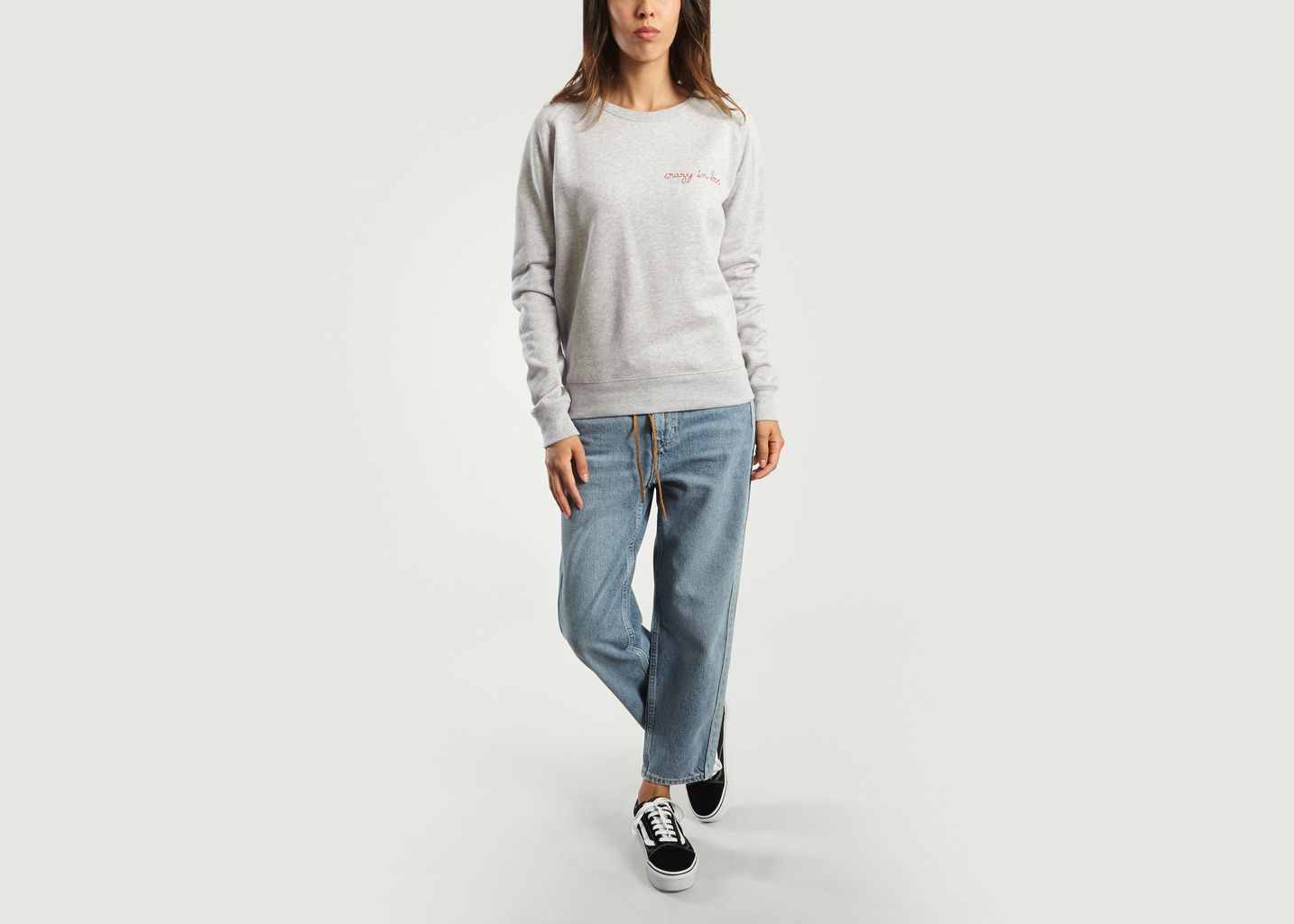 Sweatshirt Crazy in Love - Maison Labiche
