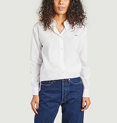 Amour Saint Ger embroidered loose shirt