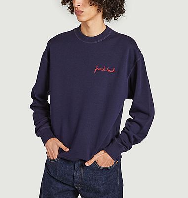 Sweatshirt brodé French Touch Charonne