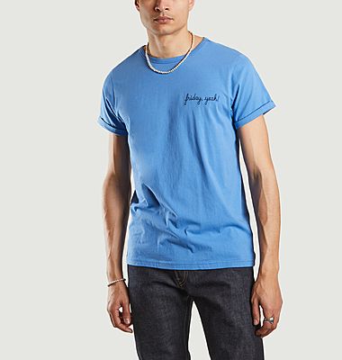 Friday Yeah Poitou embroidered T-shirt