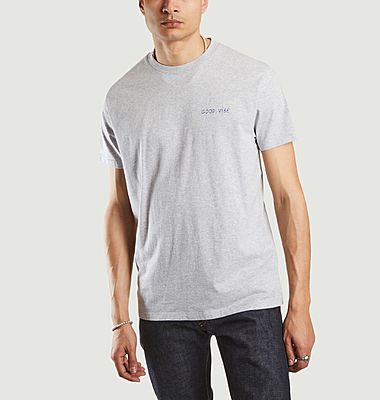 Good Vibe Popincourt embroidered T-shirt