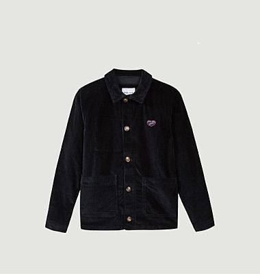 Veste worker en velours côtelé avec patch MLB Sebasto