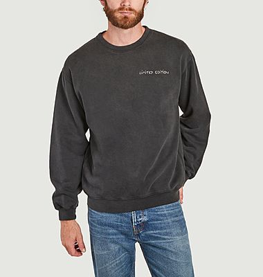 Sweatshirt avec lettrage brodé Limited Edition Ledru