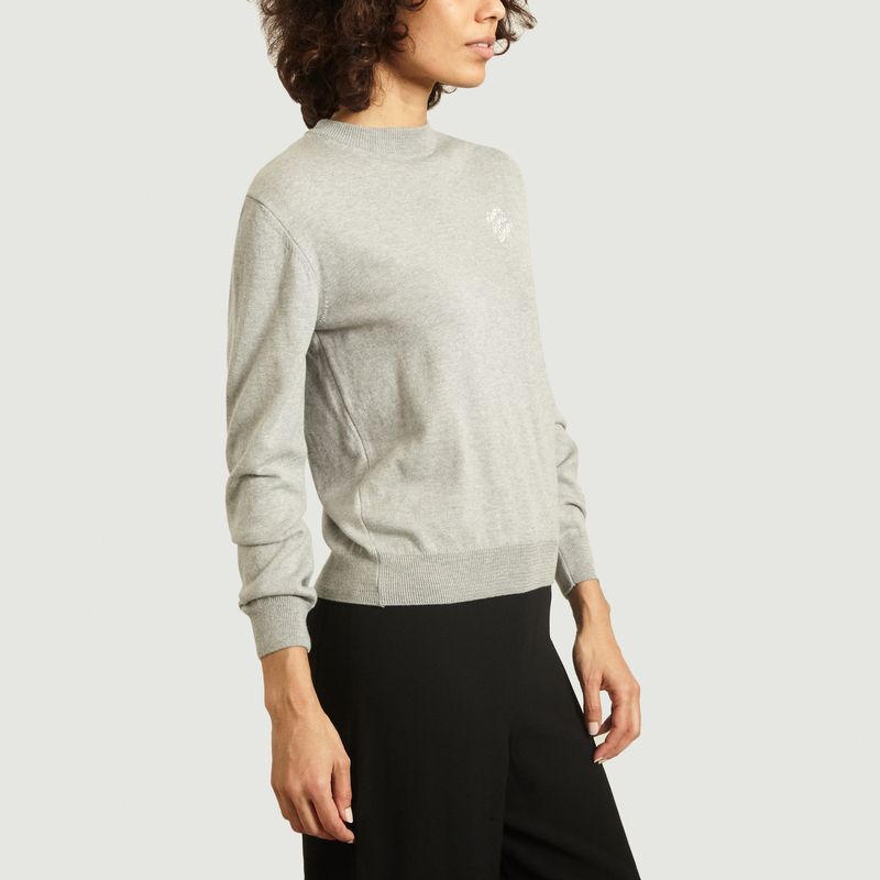 Pull coton cachemire Rêver, vivre, aimer. - Maison Labiche