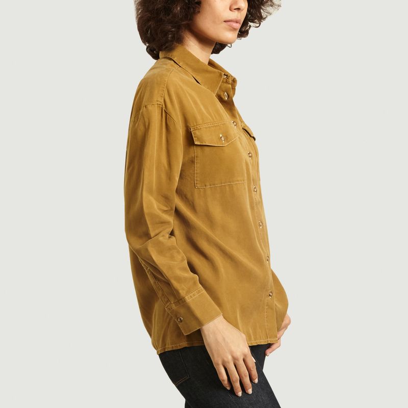 Chemise Brodée Manches 3/4 - Maison Labiche