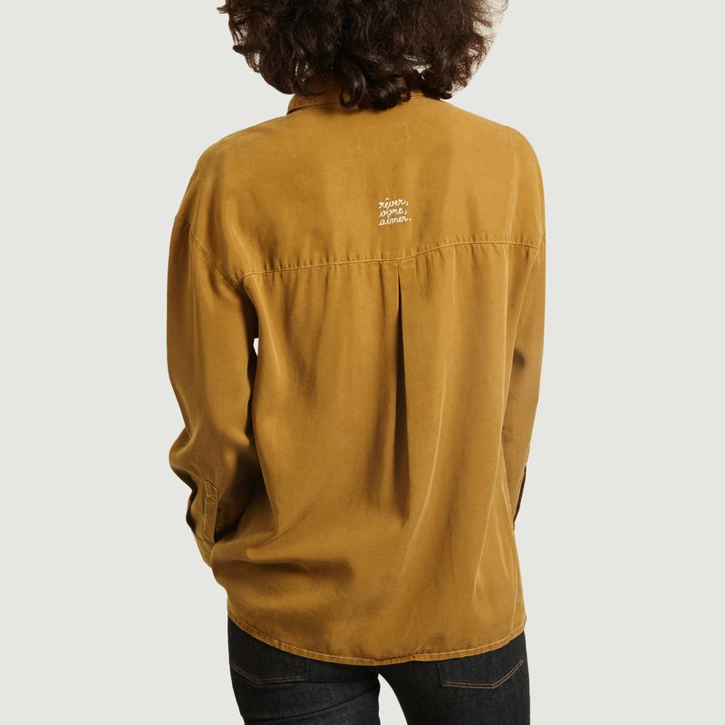 Chemise Brodée Manches 3/4 - Maison Labiche