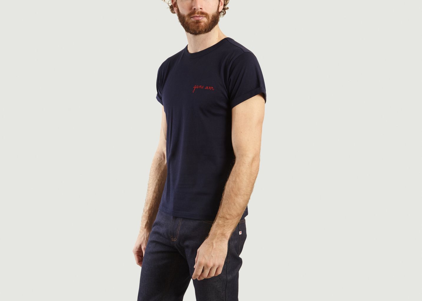 T-Shirt Brodé Game Over - Maison Labiche
