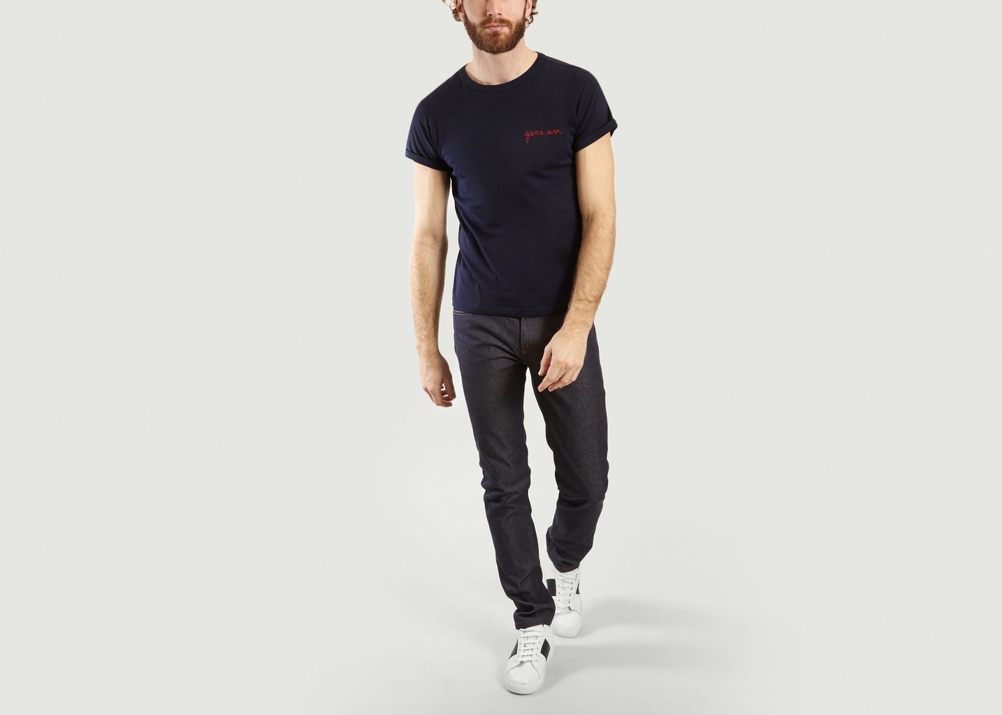 T-Shirt Brodé Game Over - Maison Labiche